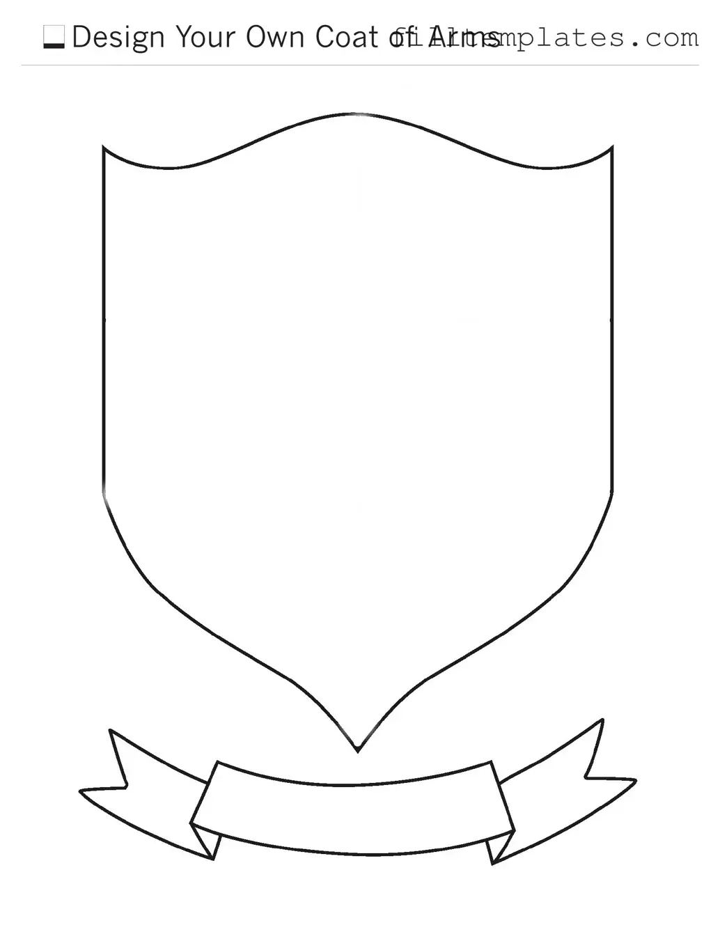 Download Coat Of Arms Template