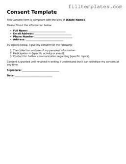 Free Consent Template
