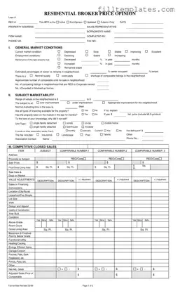 Download Broker Price Opinion Template