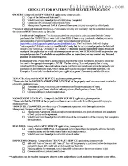 Download Dekalb County Water Application Template