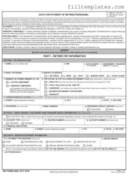 Download DD 2656 Template