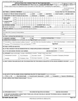 Download DD 149 Template