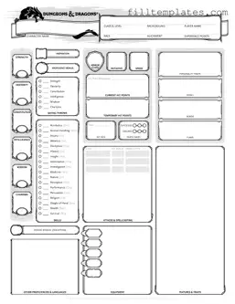 Download Dnd Character Sheet Template