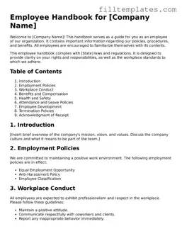 Free Employee Handbook Template