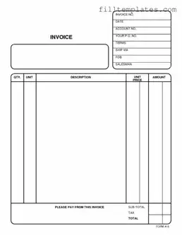 Download Free And Invoice Pdf Template