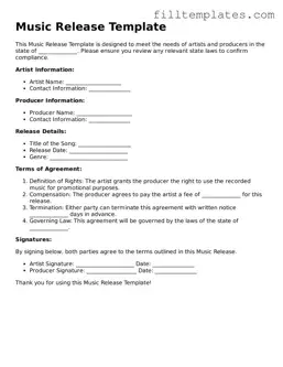 Free Music Release Template